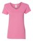 Gildan Women’s Heavy Cotton V-Neck T-Shirt – Blank Craft Tee for Cricut, Painting & Custom DIY Projects